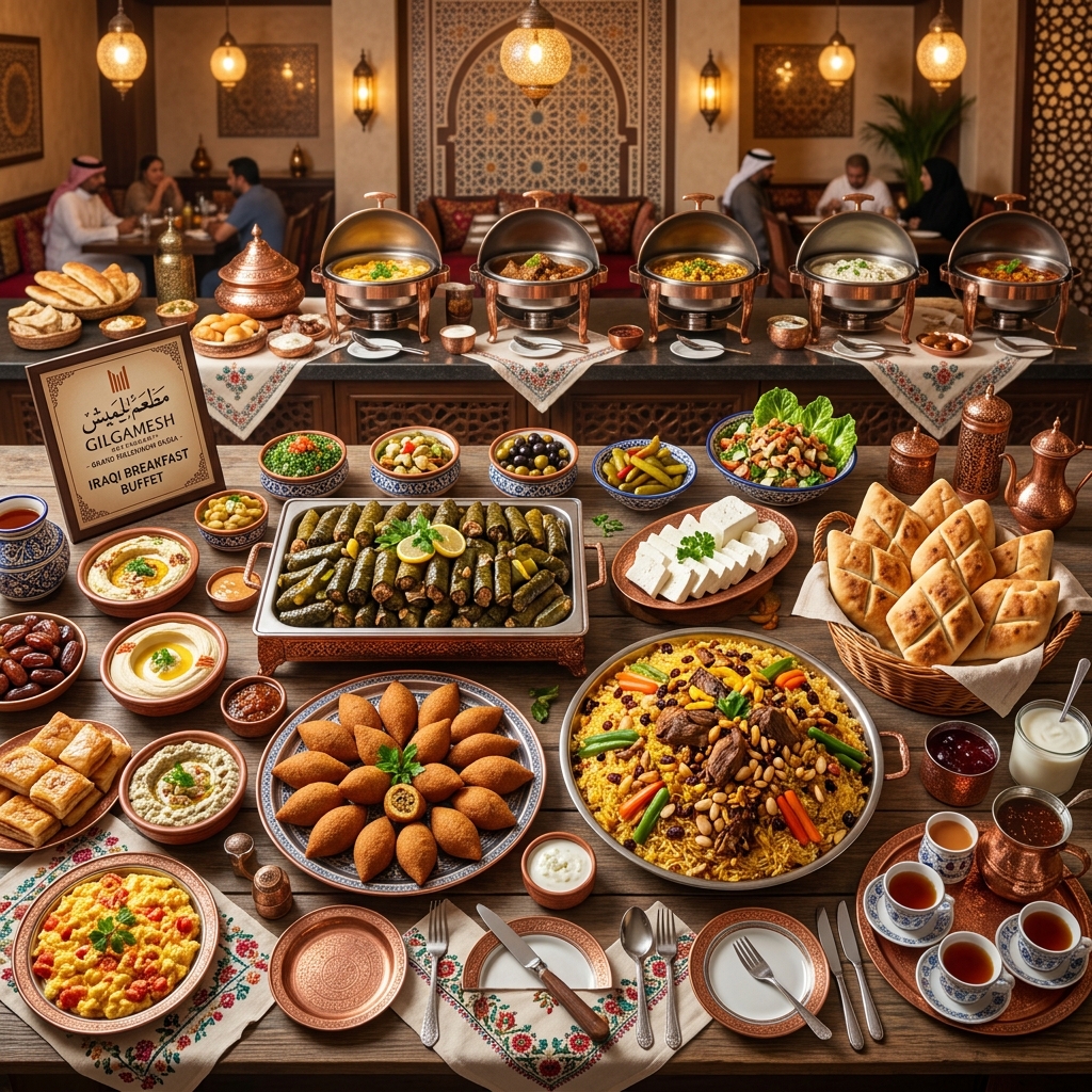 بوفيه الإفطار في كلكامش